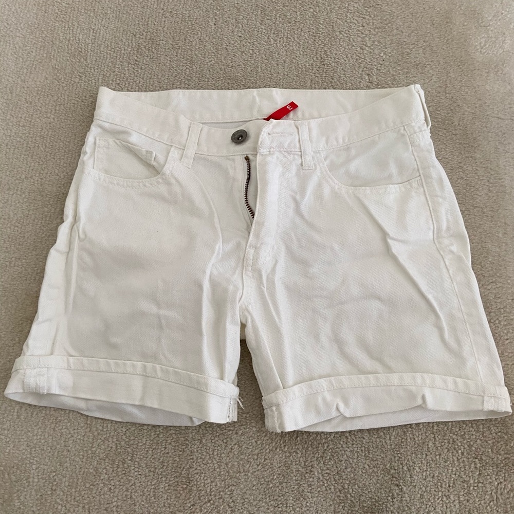 Uniqlo Denim Midi Shorts ❤️